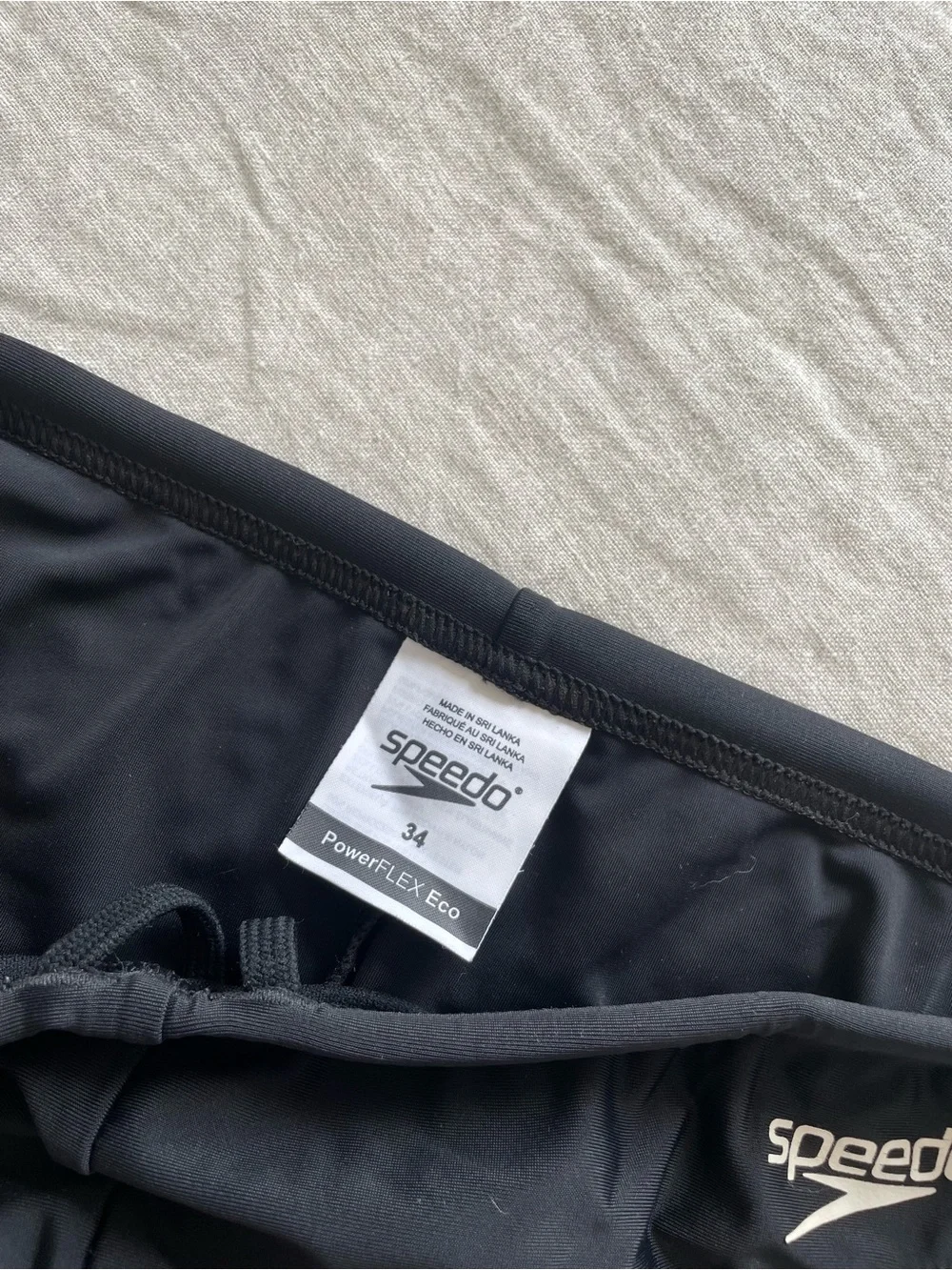 Black PowerFLEX Eco Speedo Briefs